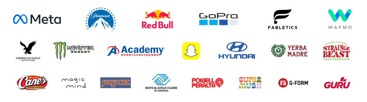 Brands Brandon has worked with