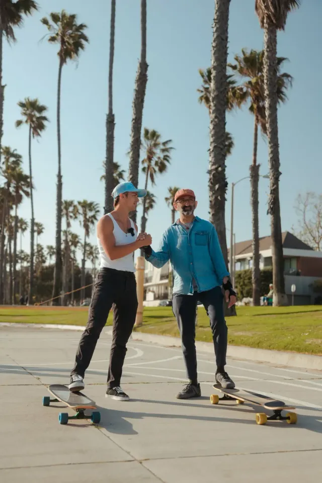 Longboard dancing lesson